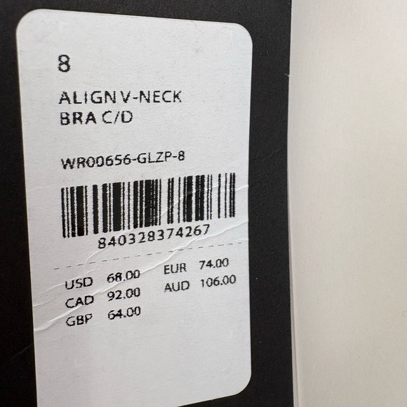 Lululemon x Peloton Align V neck bra - Picture 2 of 7